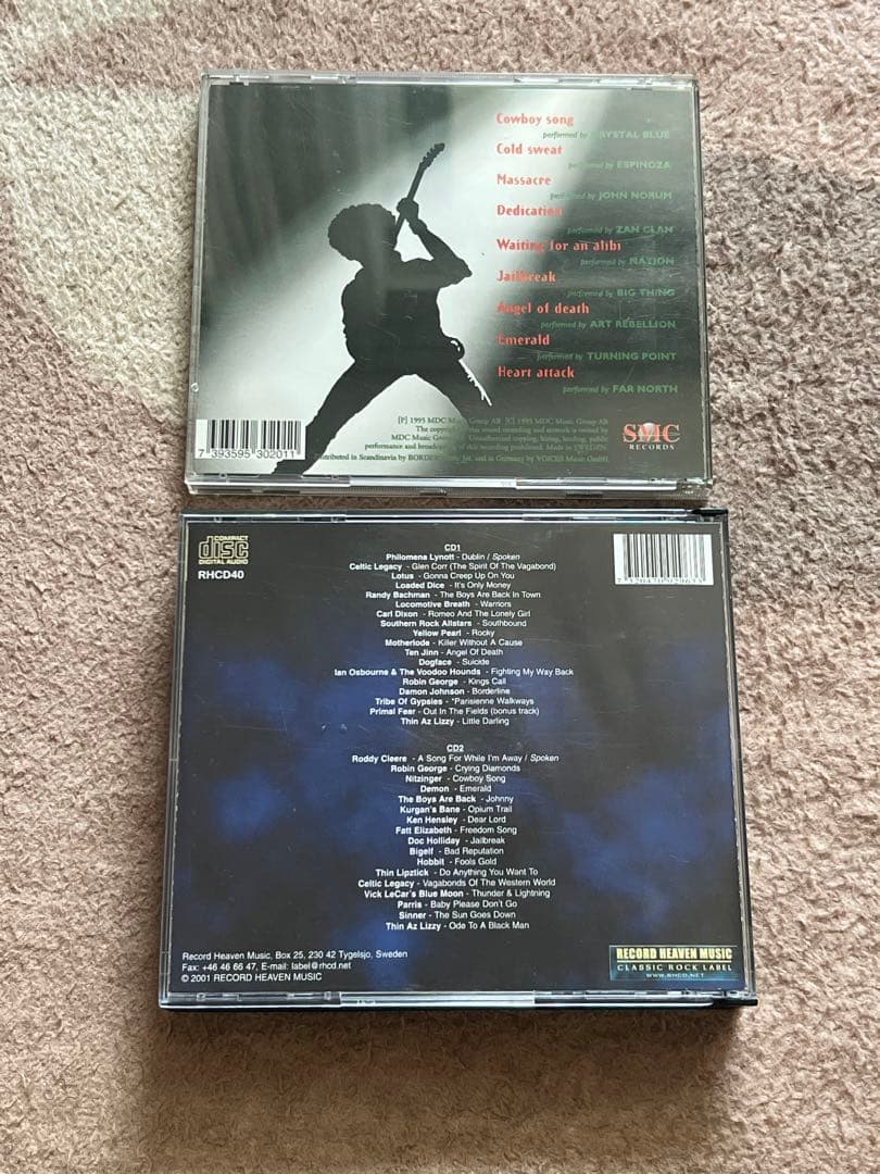 THIN LIZZY シンリジー　Tribute トリビュート　CD 2枚