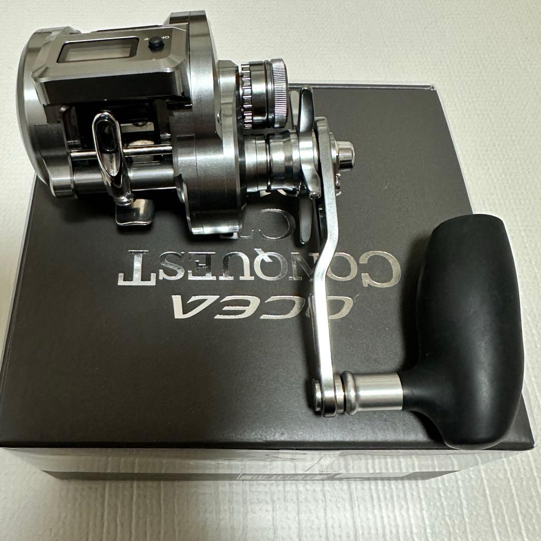 美品 シマノ 24 オシア コンクエストCT 301HG 左