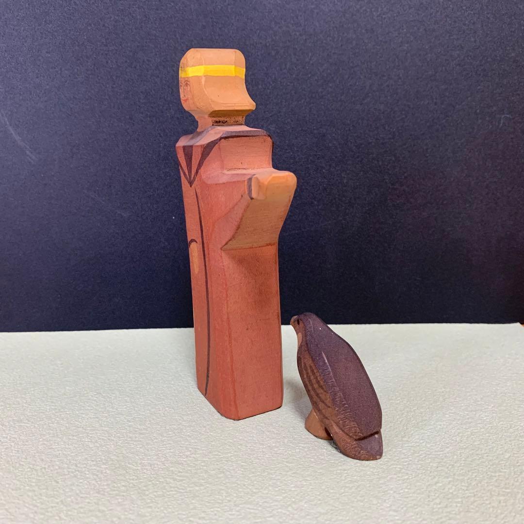 【焼印】【廃番】鷹匠&鷹　オストハイマー　ヴィンテージ　vintage