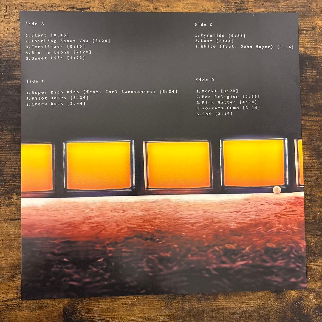 Frank Ocean channel ORANGE 12インチレコード