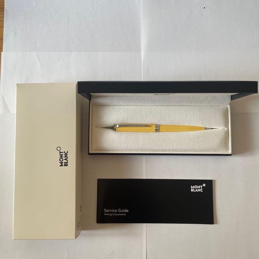 MONTBLANC モンブラン PIX ボールペン イエロー 箱・保証書付き