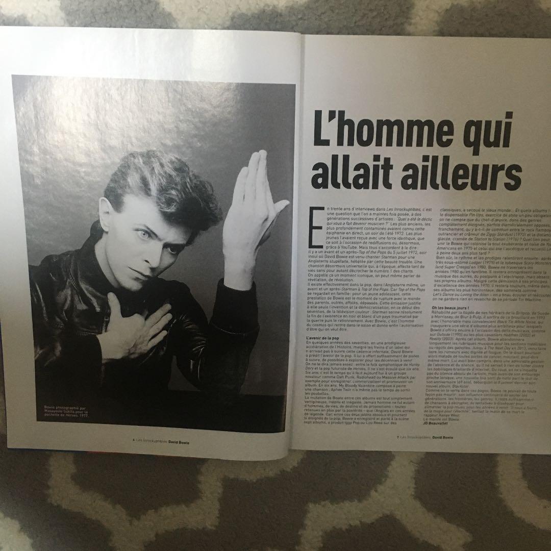 洋書 David Bowie immortel