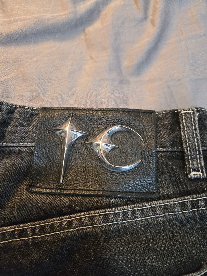 パンツ Thug club Tribal denim Size 2 Black