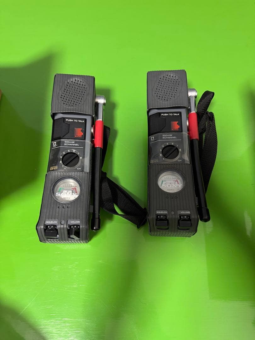sony トランシーバーICB-87H2ケセット