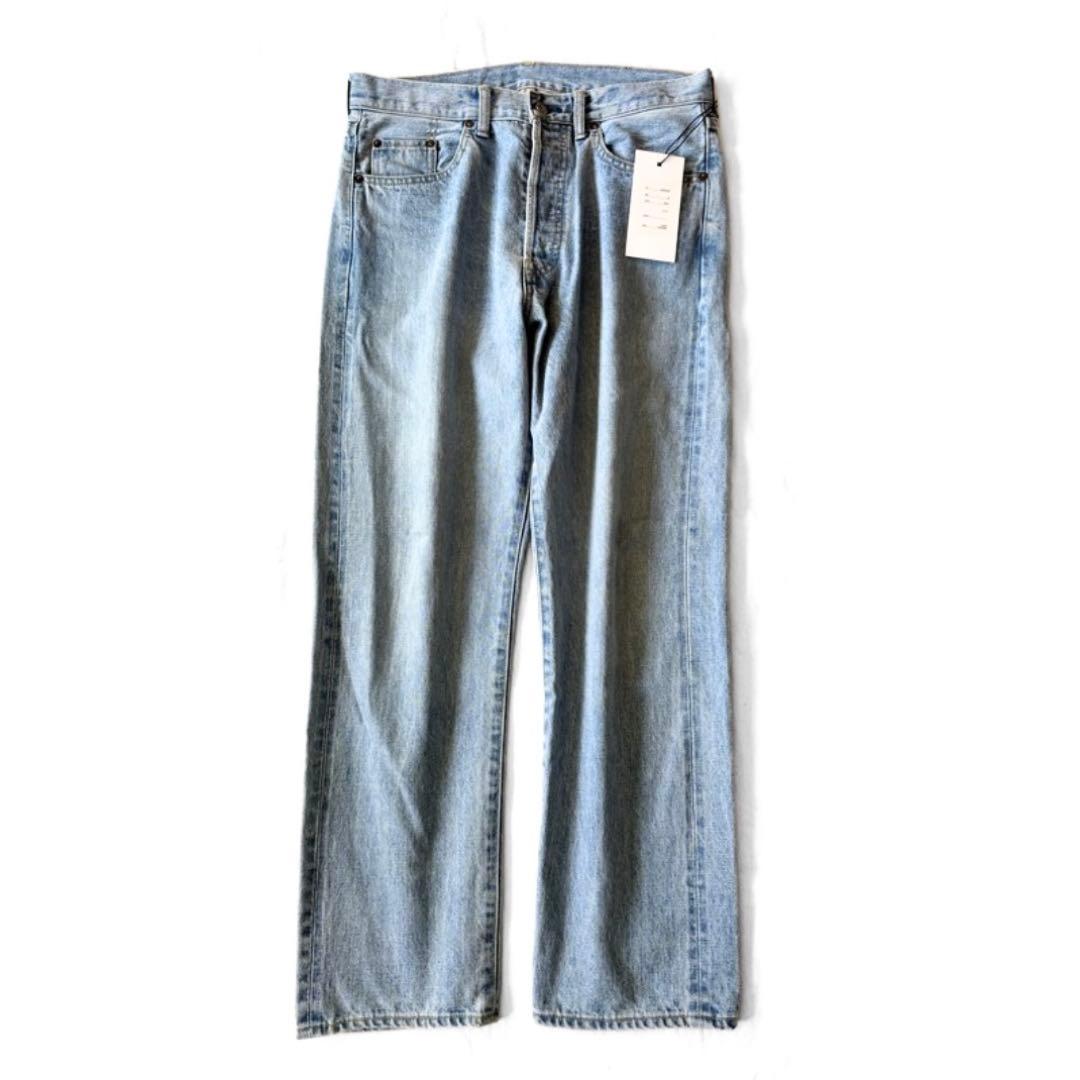 A.PRESSE アプレッセ 22AW Washed Denim Pants