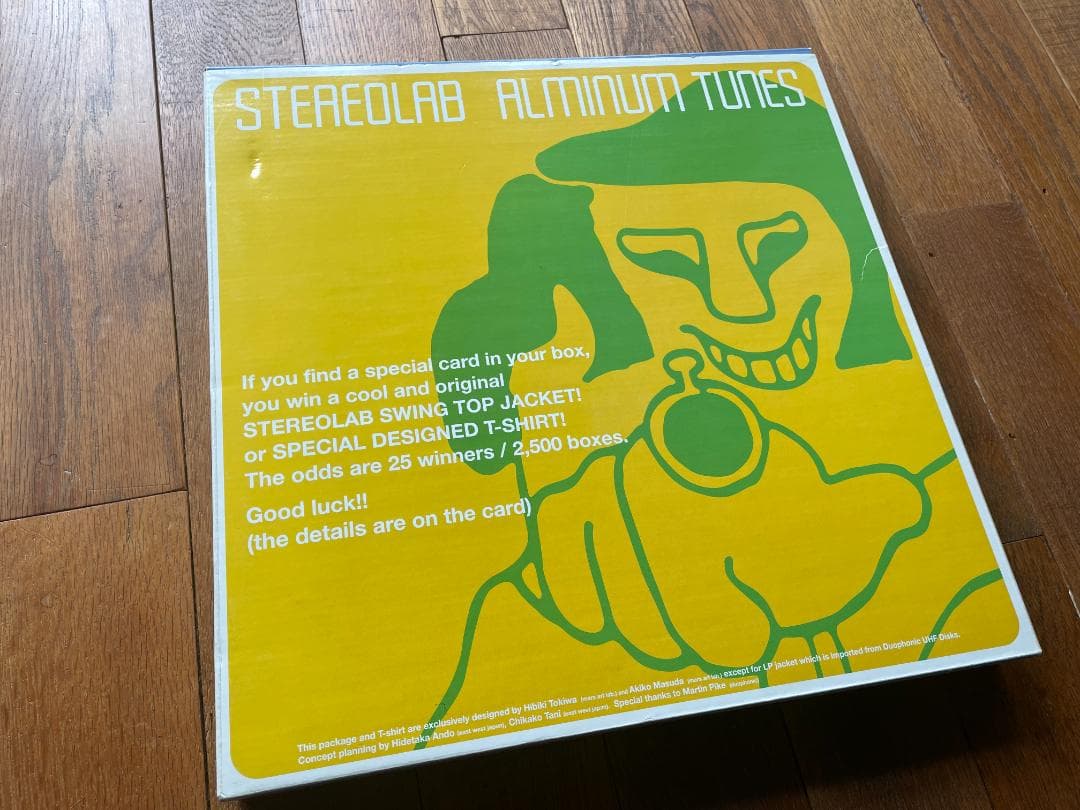 日本限定 STEREOLAB ALUMINUM TUNES BOX　未使用！