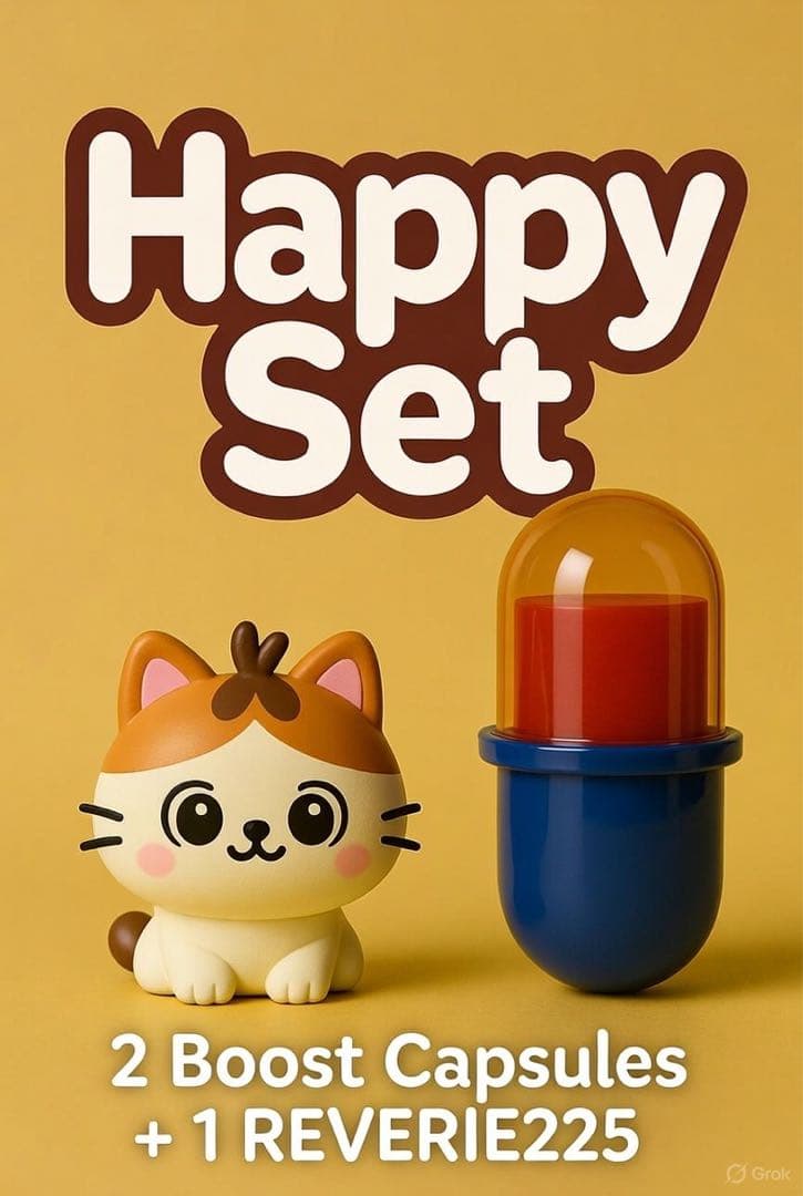 まげ猫ハッピーセット