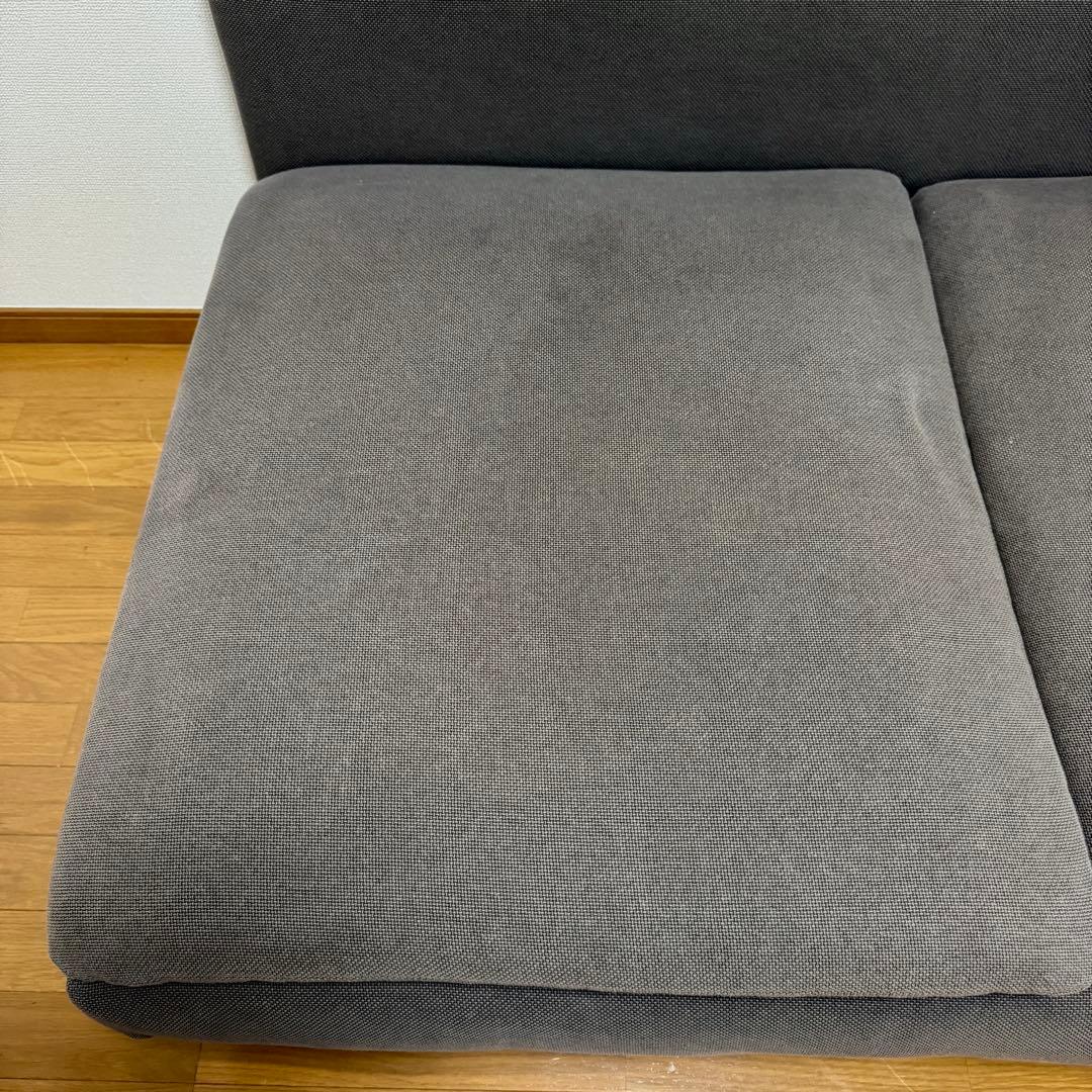 【都内無料配送有】IKEA ソーデルハムン コンパクト 3人掛け グレー