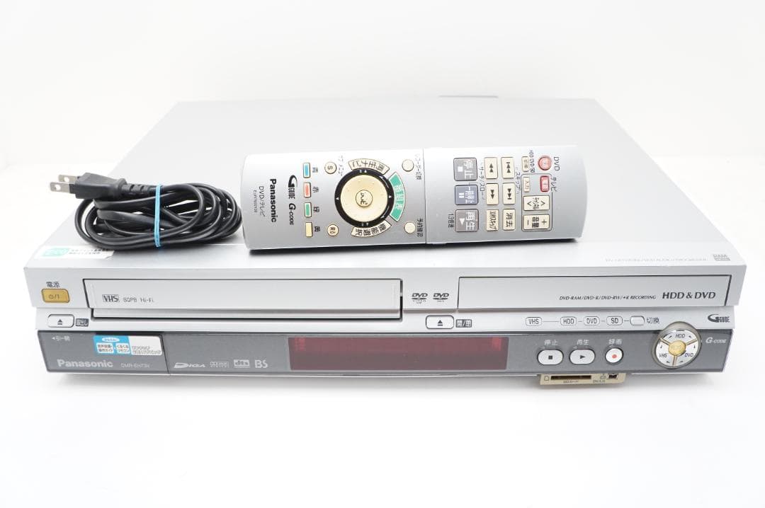 ＜動作品＞Panasonic DMR-EH73V VHS　DVD HDDダビング