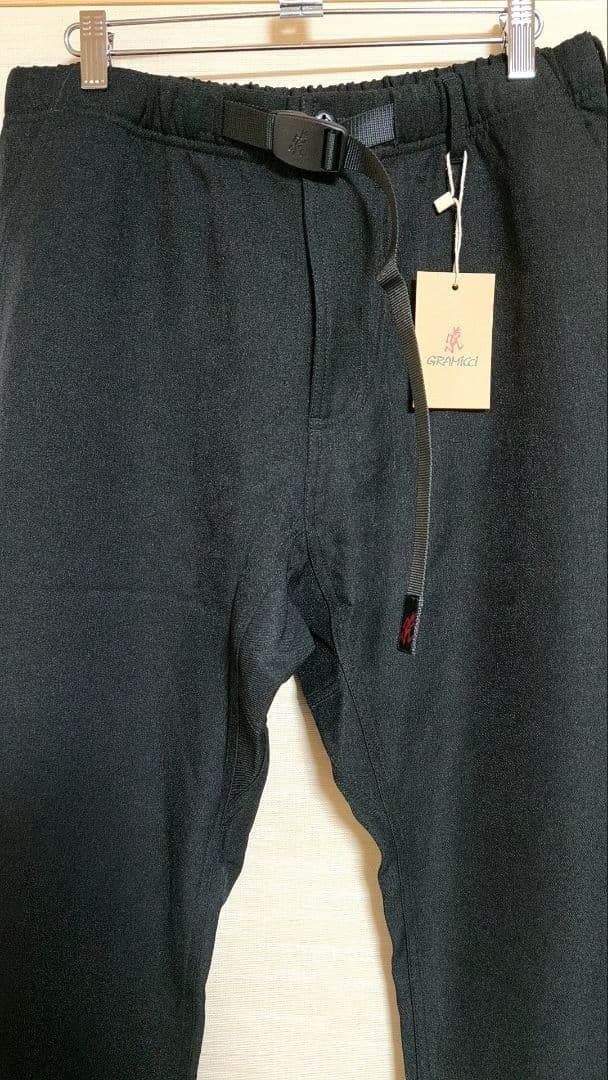 【新品タグ付】グラミチ ウールライク スラックス 黒 L