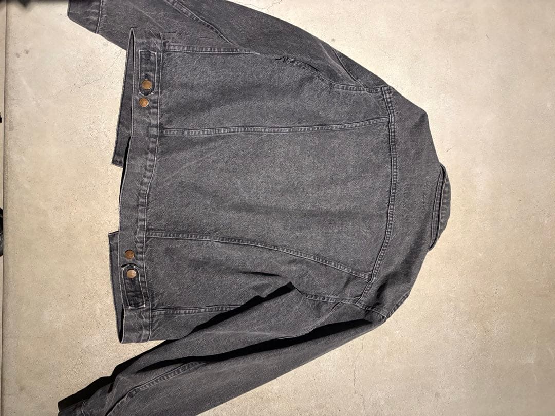 vintage90's古着 Wrangler グレー デニムジャケット