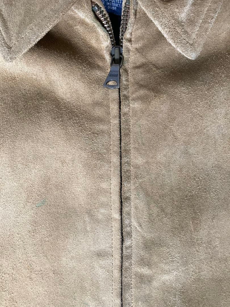 Ralph Lauren ラルフ M スエード ジャケット 古着 90s ウール
