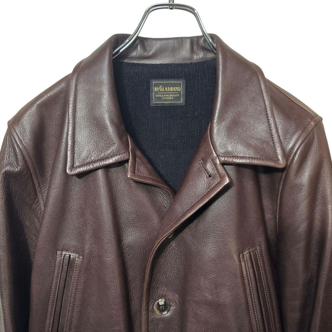 GLADHAND グラッドハンド レザー カーコート ジャケット 牛革 XL