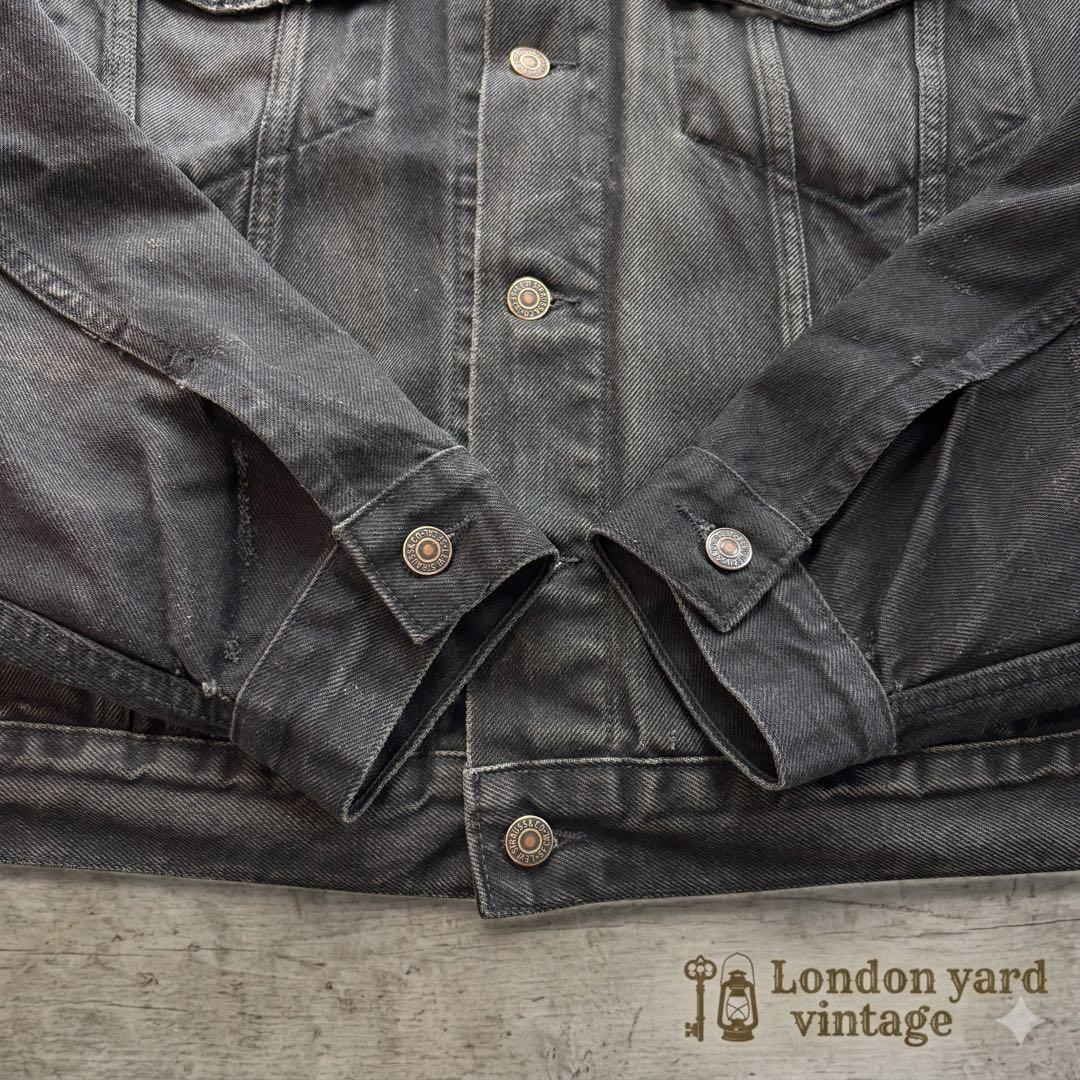 Levi’s 70598 墨黒 ブラックデニムジャケット L#755