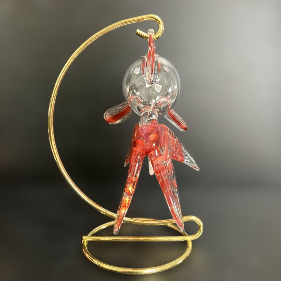金魚のガラス工芸品