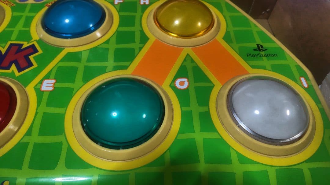 比較的美品 ポップンミュージック コントローラー 静音化 メンテ済 PS専用