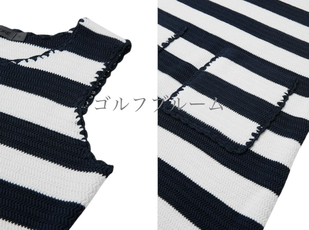 ☆新作☆新品未使用G/FOREジーフォア　ストライプニットドレス　sizeM
