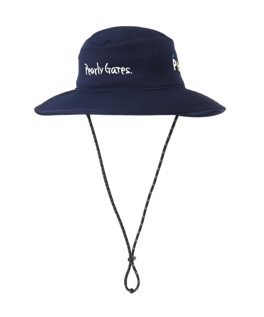 新品PEARLY GATESパーリーゲイツ メッシュつば広HAT ハット