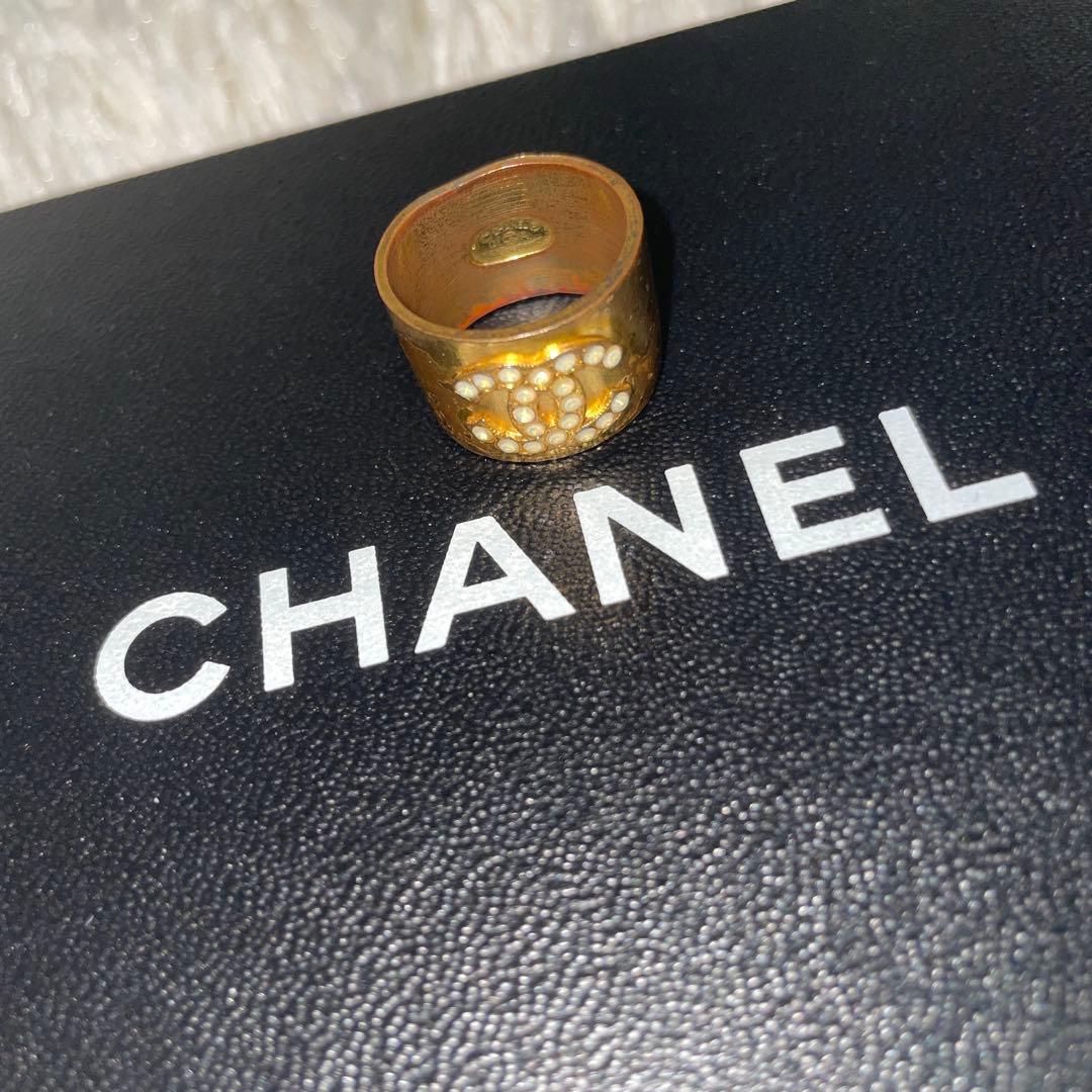 k*】様 CHANEL ／ 〖廃盤希少〗ビンテージ ココマーク リング