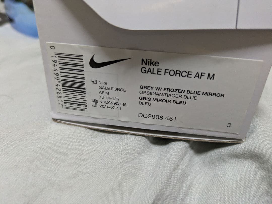 ナイキGALE FORCE AF M
