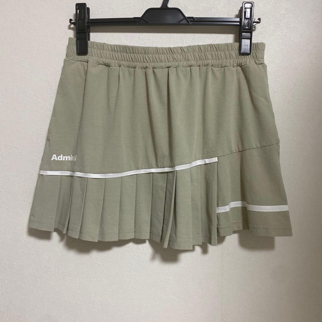 Admiral カーキ プリーツスカート
