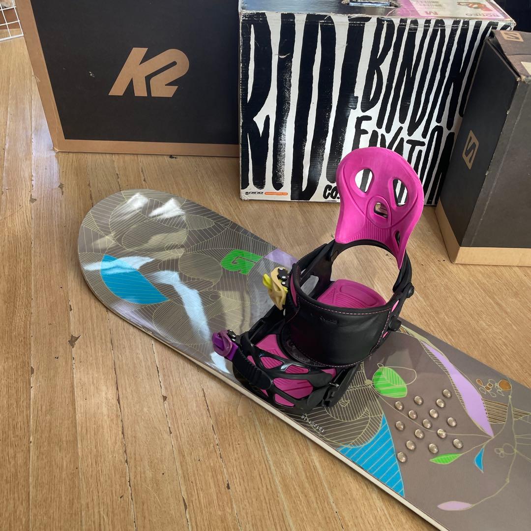 BURTON　バートン　希少130代　バインディング付　スノーボードセット