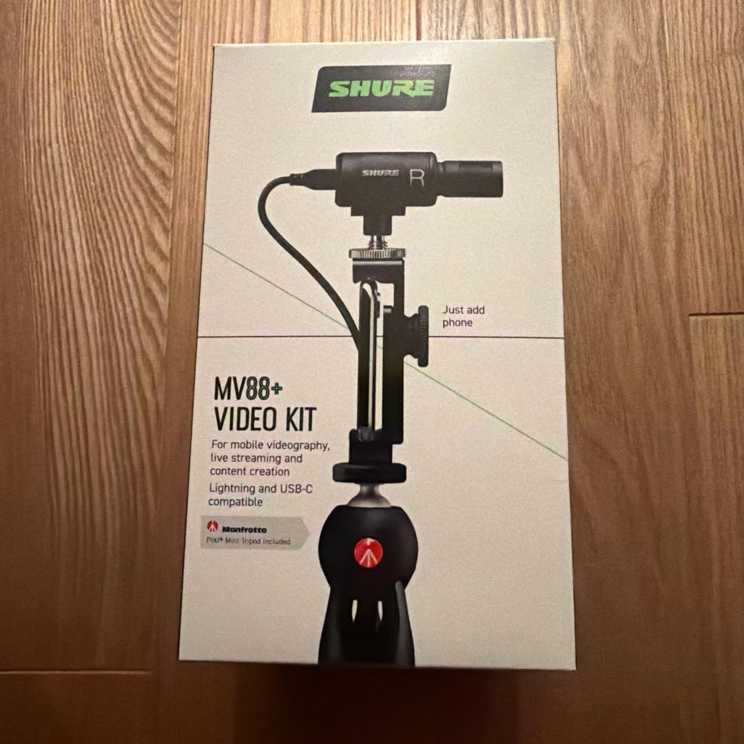 配信機器・PA機器・レコーディング機器 SHURE MV88+ VIDEO KIT
