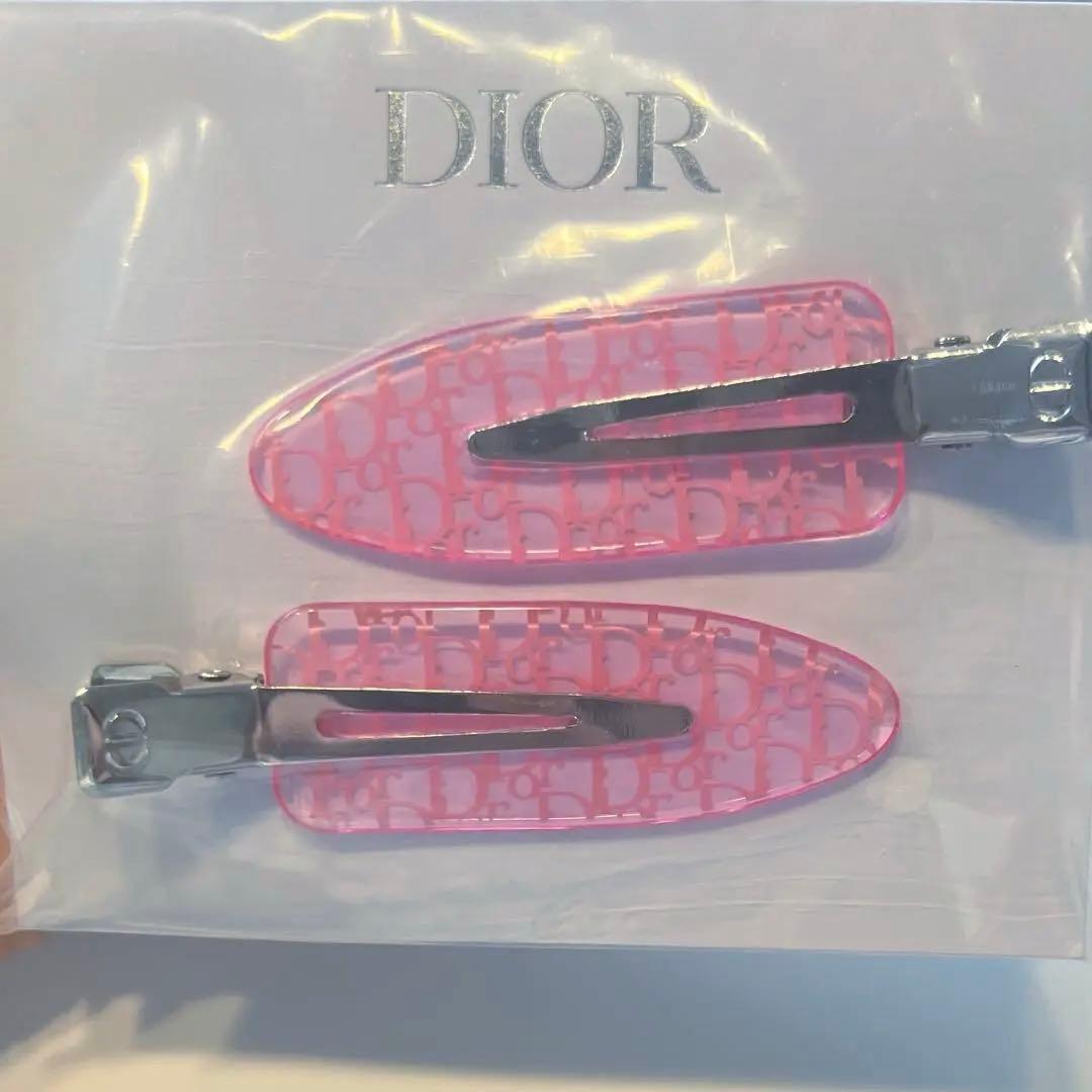 【新品未開封】Dior ディオール ノベルティ ヘアピン ピンク