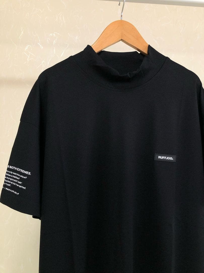 RUFFLOG MOCK NECK SHIRTS ブラック 未使用