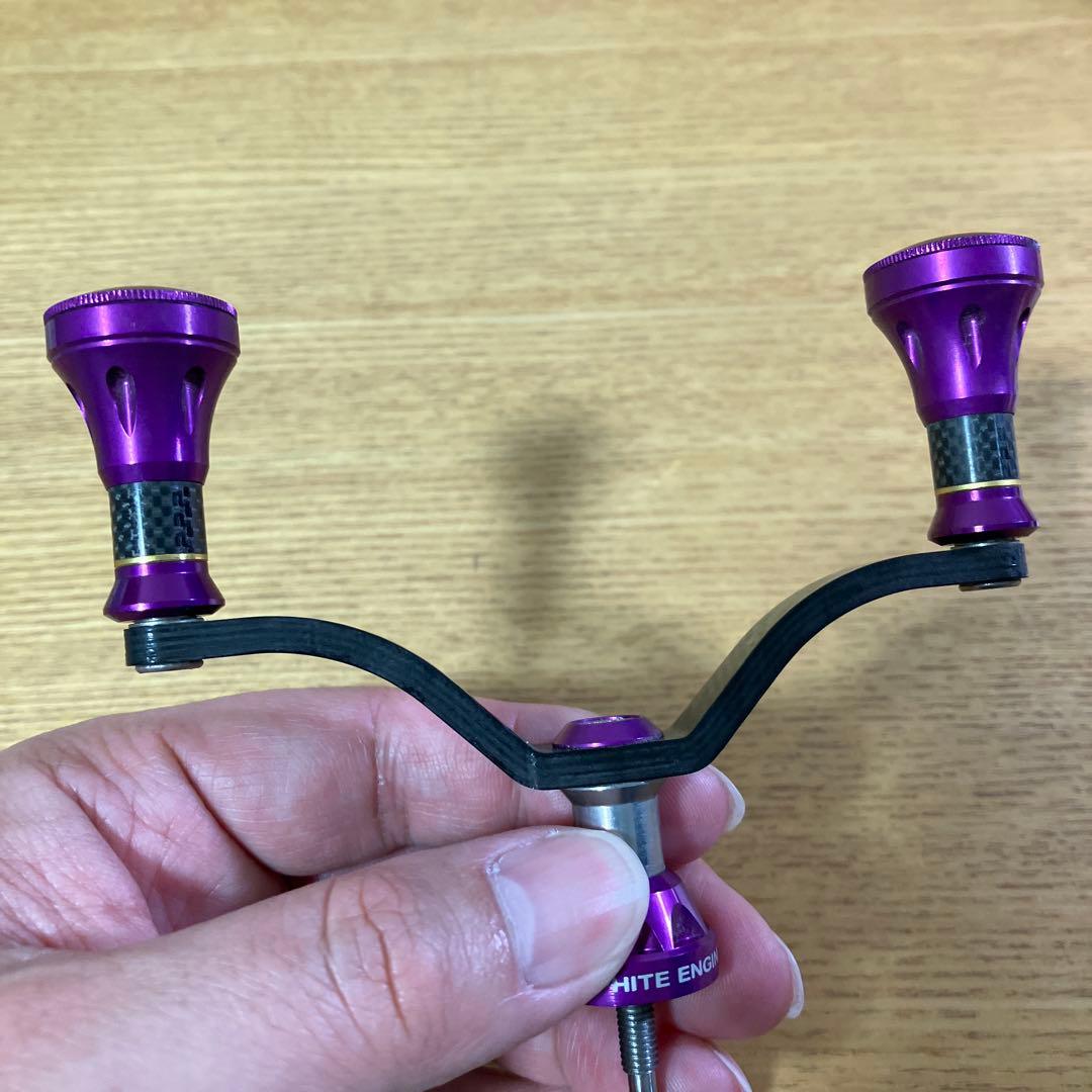 廃盤　レア　07ステラ　Bassartハンドル　夢屋チタンリールスタンド　左巻き