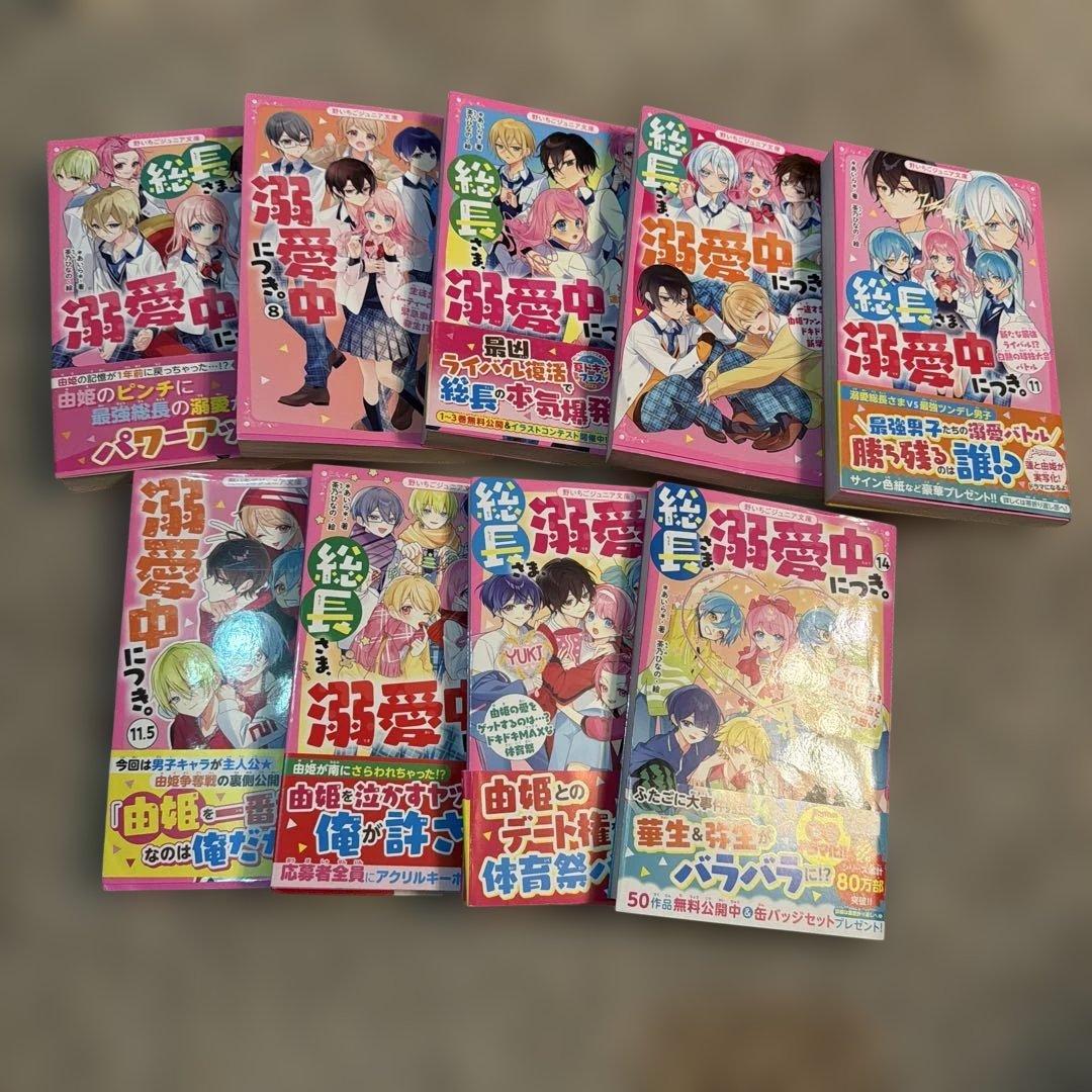 総長さま、溺愛中につき。一巻〜十五巻　＋総長さま漫画、総長さま×5スペシャル