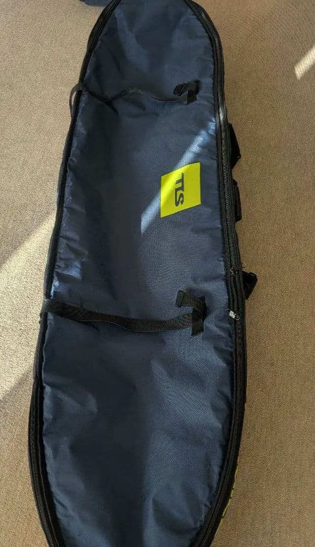 TLS サーフボードケース ダークブルー FRAGILE
