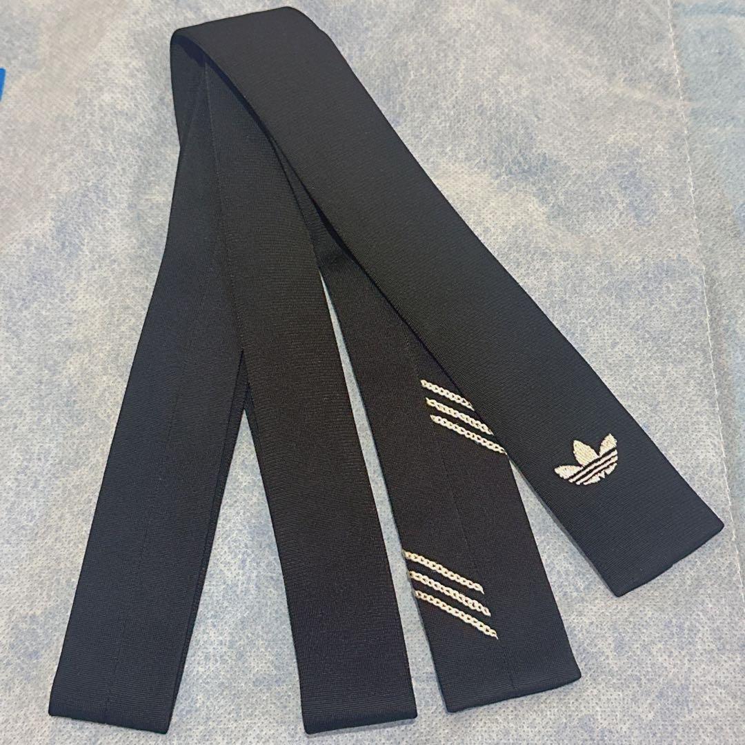 最終値下黒adidas × BEDWIN コラボ ネクタイ アディダス ベドウィ
