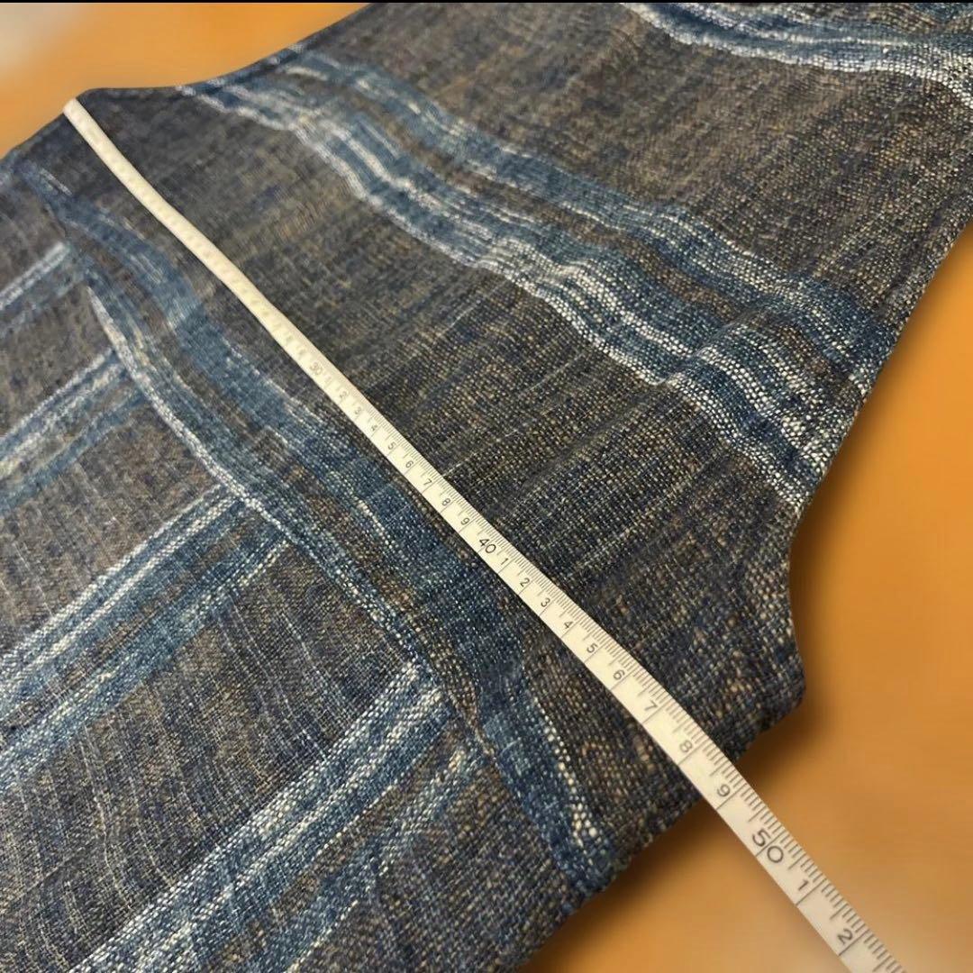 うさとの服 綿 エプロン 藍染 草木染 usaato ウサト