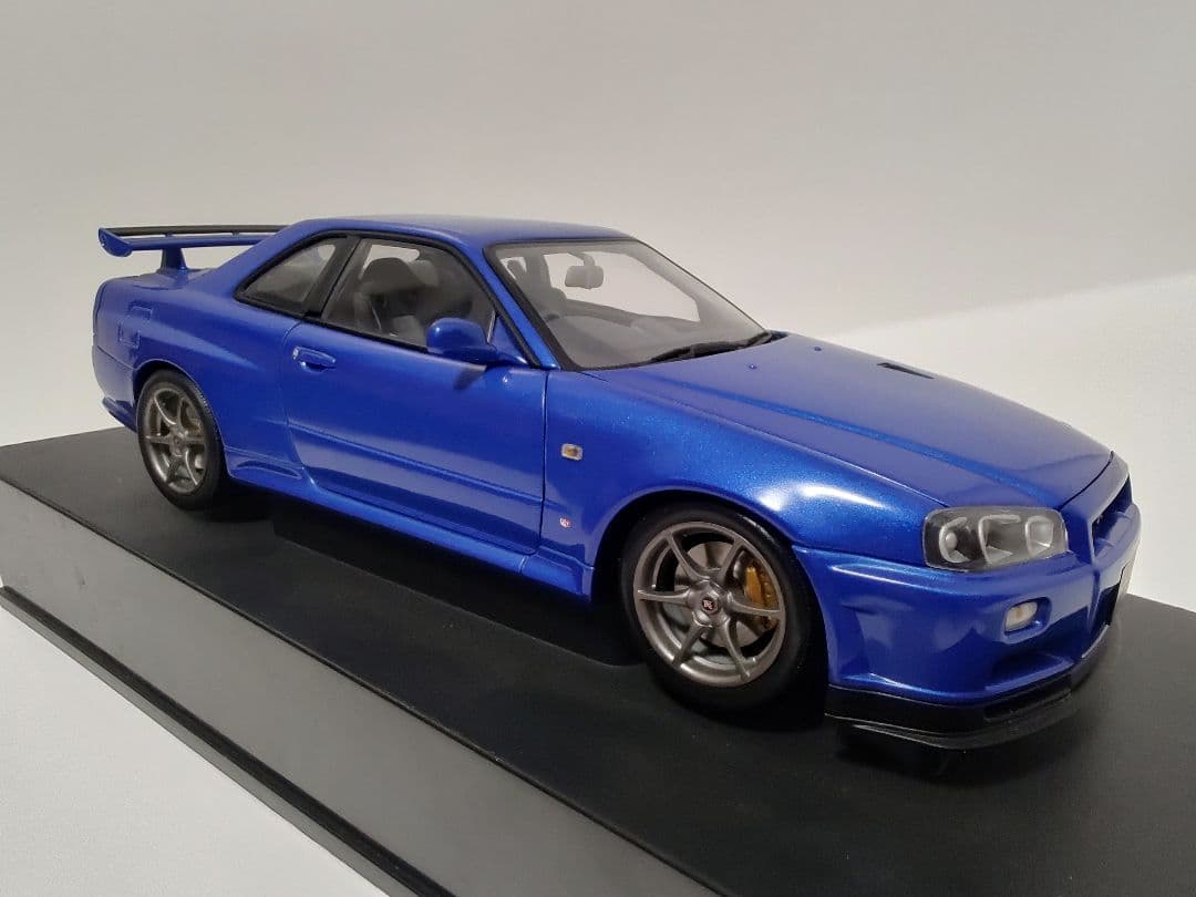 【箱ケースなし】オートアート 1/18 スカイライン R34GT-R