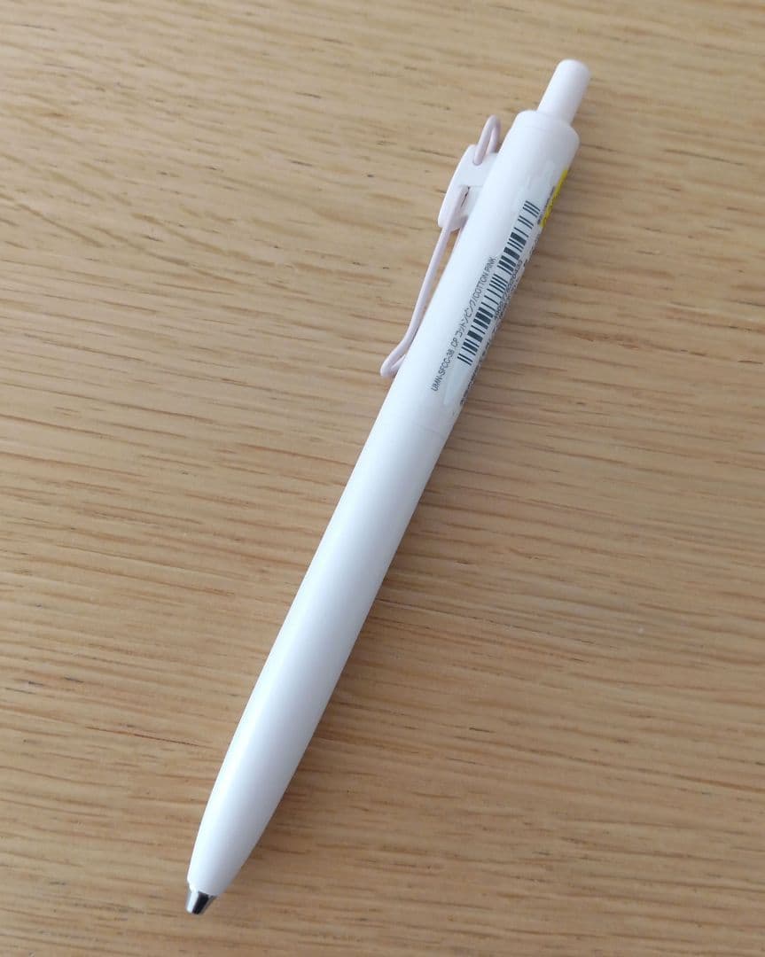 uni　ユニボールワン　F　ボールペン　0.38mm　花筏　コットンピンク　限定