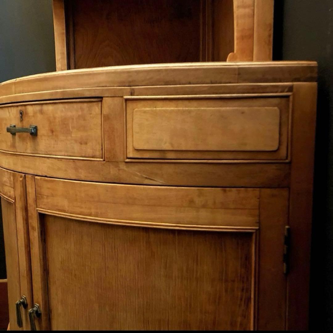 アンティーク家具　水屋家具　飾り棚　キャビネット