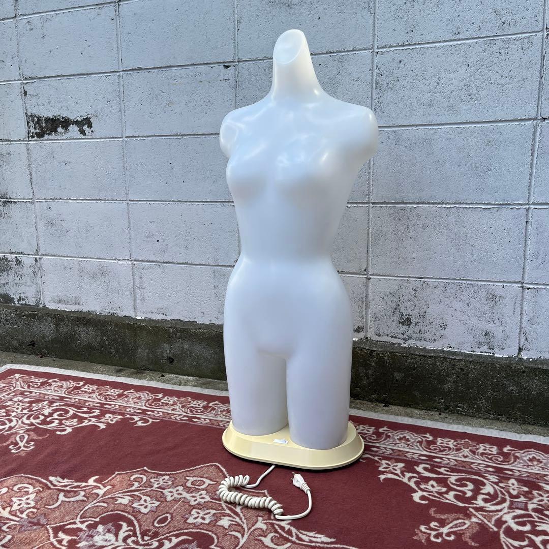ライト照明付き◾️マネキン トルソー 店舗什器 間接照明 ディスプレイ 女性像