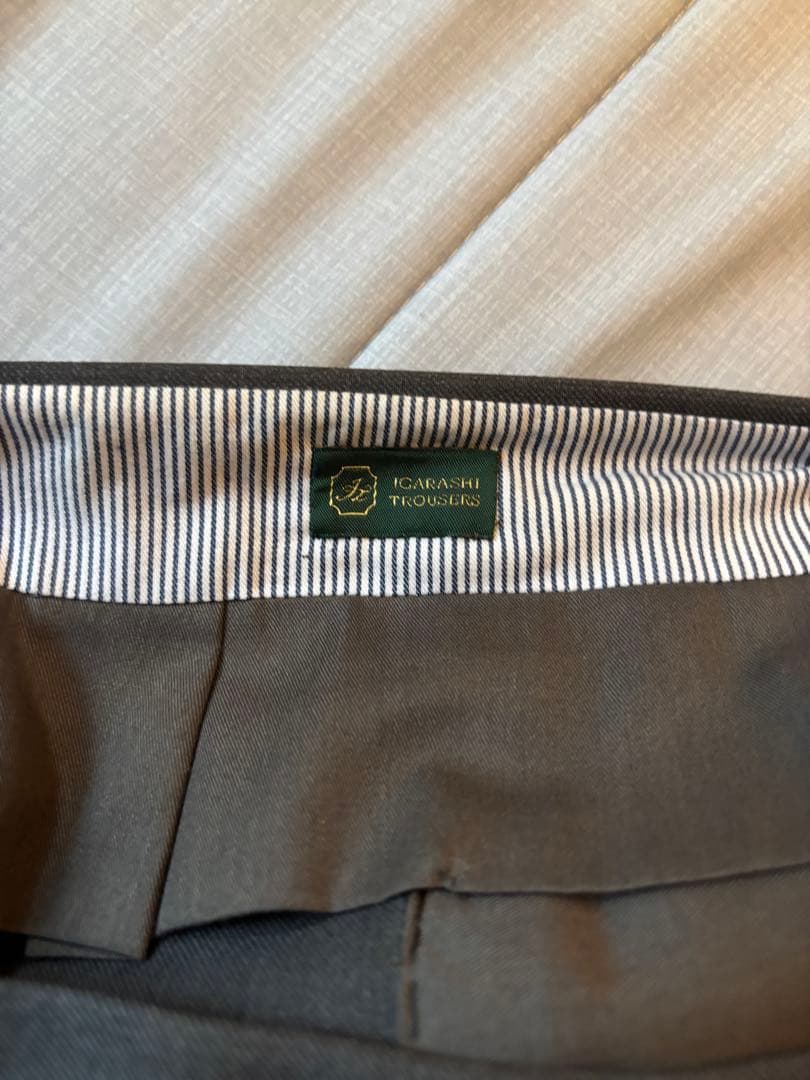 J*U様 Igarashi trousers ビスポーク　グレー