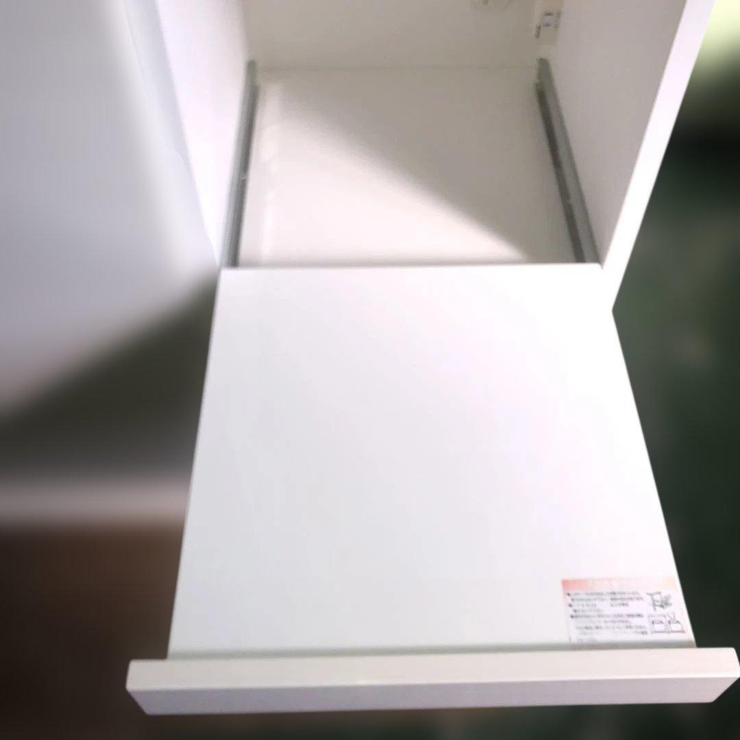 直接引き取り可能 ニトリ レンジ台 80MRB-WH キッチン収納 食器棚 家具