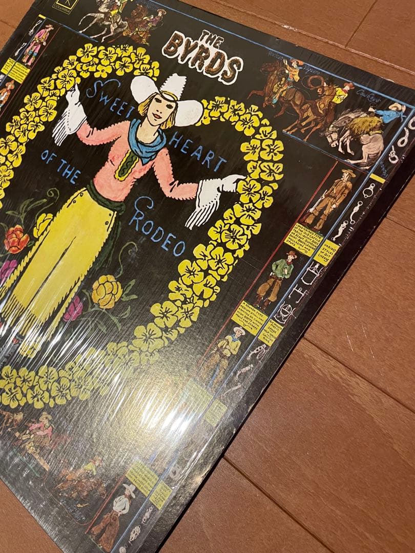 希少シュリンク付きUS盤　THE BYRDS ロデオの恋人　LPレコード