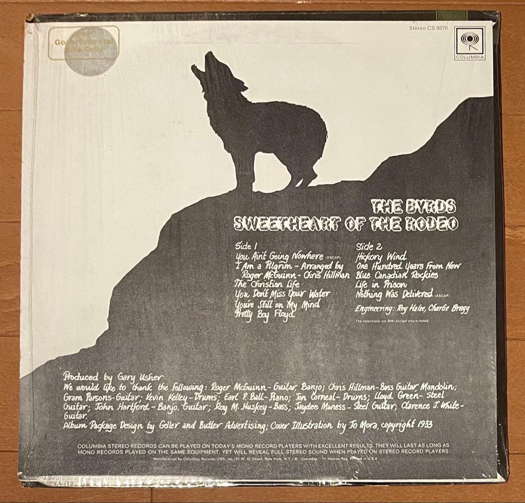 希少シュリンク付きUS盤　THE BYRDS ロデオの恋人　LPレコード