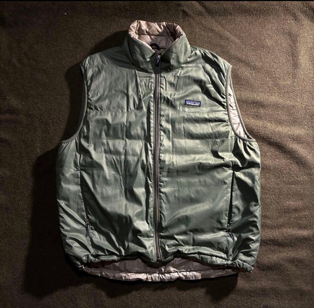 07年製 Patagonia マイクロパフベスト　パフボール　L カーキ