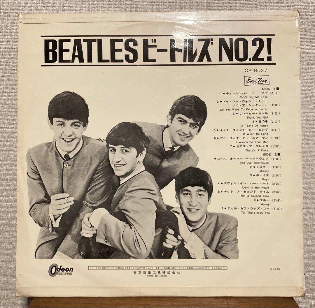 日本盤/THE BEATLES ザ・ビートルズ / セカンド・アルバム LP盤