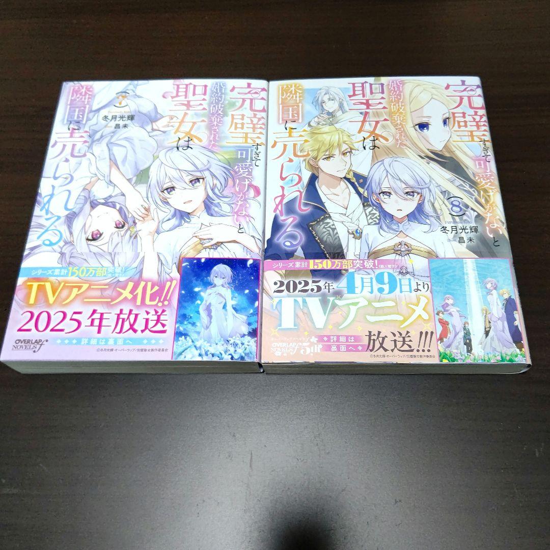 完璧すぎて可愛げがないと婚約破棄された聖女は隣国に売られる 1～8巻