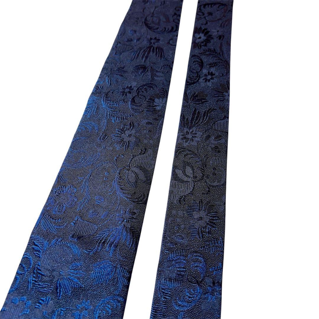Paul Smith Collection ジャガード 花柄 ネクタイ