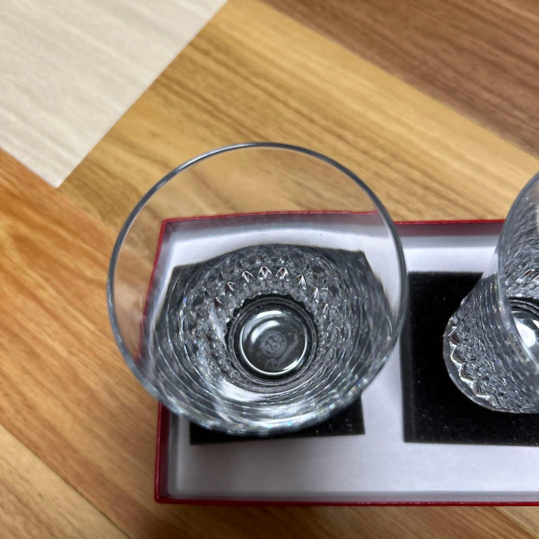 Baccarat クリスタルグラス2個セット 専用ケース付き