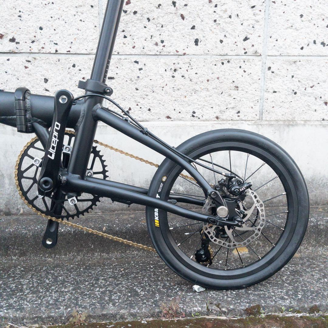 K3 PLUS★超軽量★折り畳み 自転車 Tiagra 10速 マットブラック