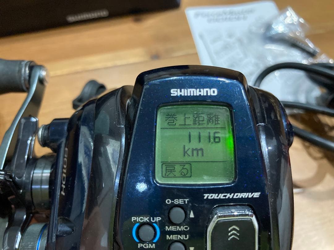 シマノ フォースマスター 601DH 電動リール　オーバーホール済み