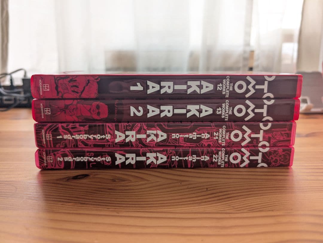 大友克洋全集 『OTOMO THE COMPLETE WORKS』AKIRA４冊